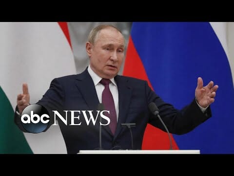 Putin accuses US, NATO of ignoring Russia's security concerns